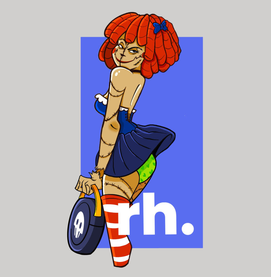 Raggedy 'JoAnn' Character Design