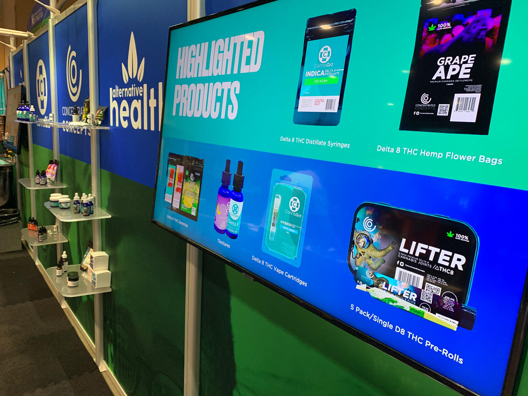 Alternative Health's Trade Show Digital Presentation