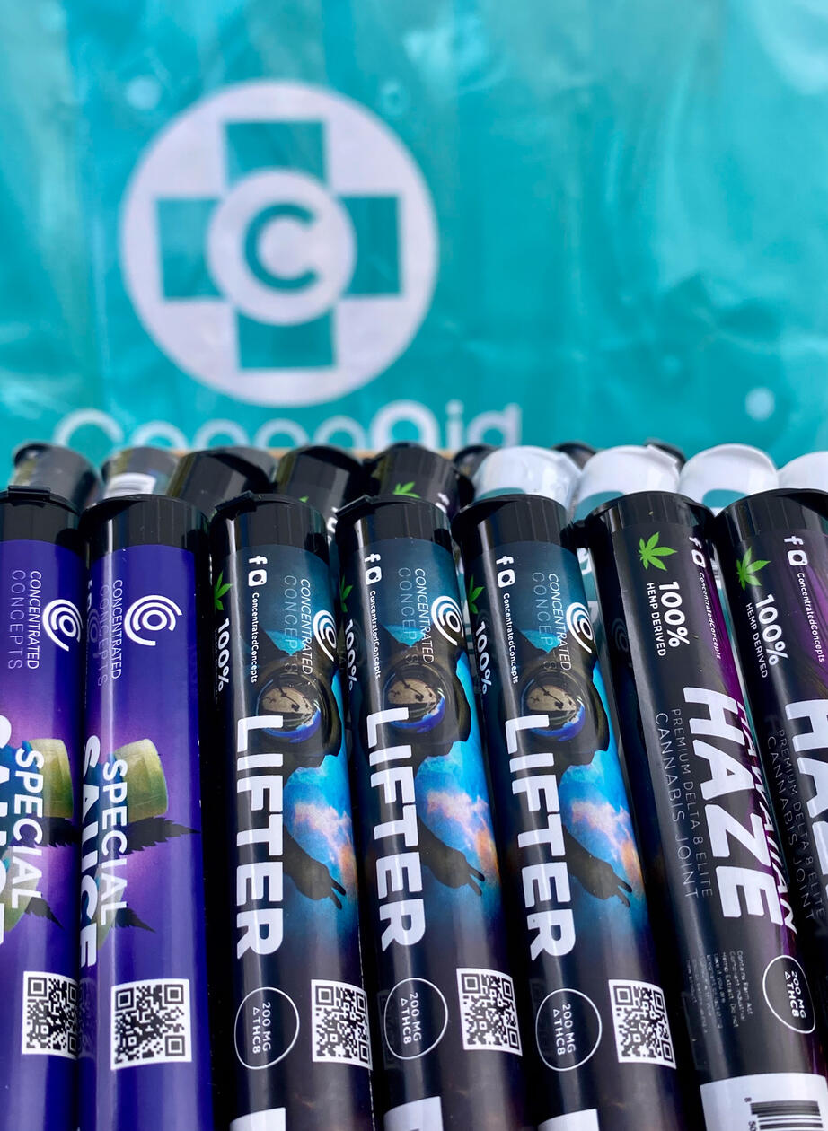 Concentrated Concept's Pre-Rolls Packaging Design