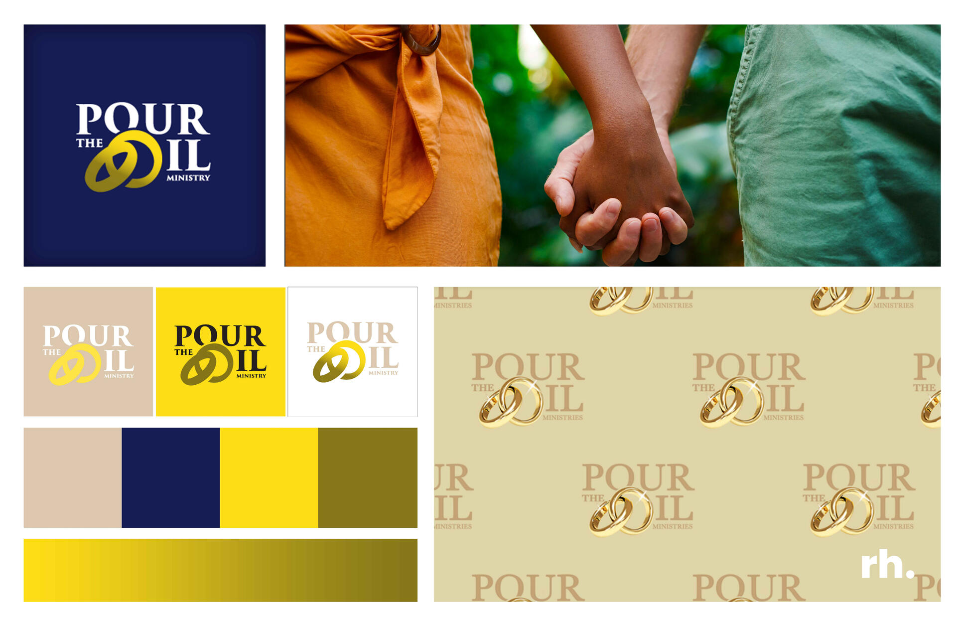 'Pour the Oil' Christian Marriage Ministry [Brief] Brand Identity