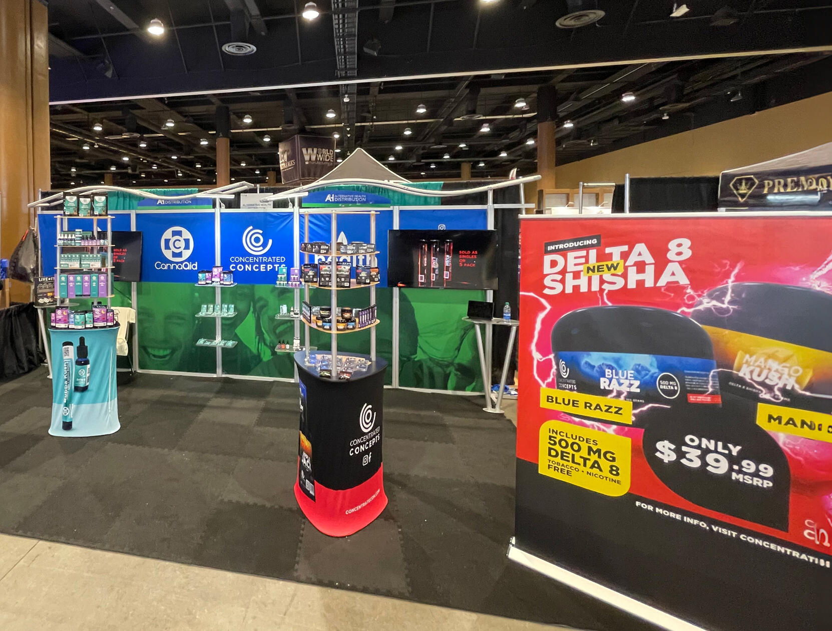 Alternative Health Trade Show Displays 2/3