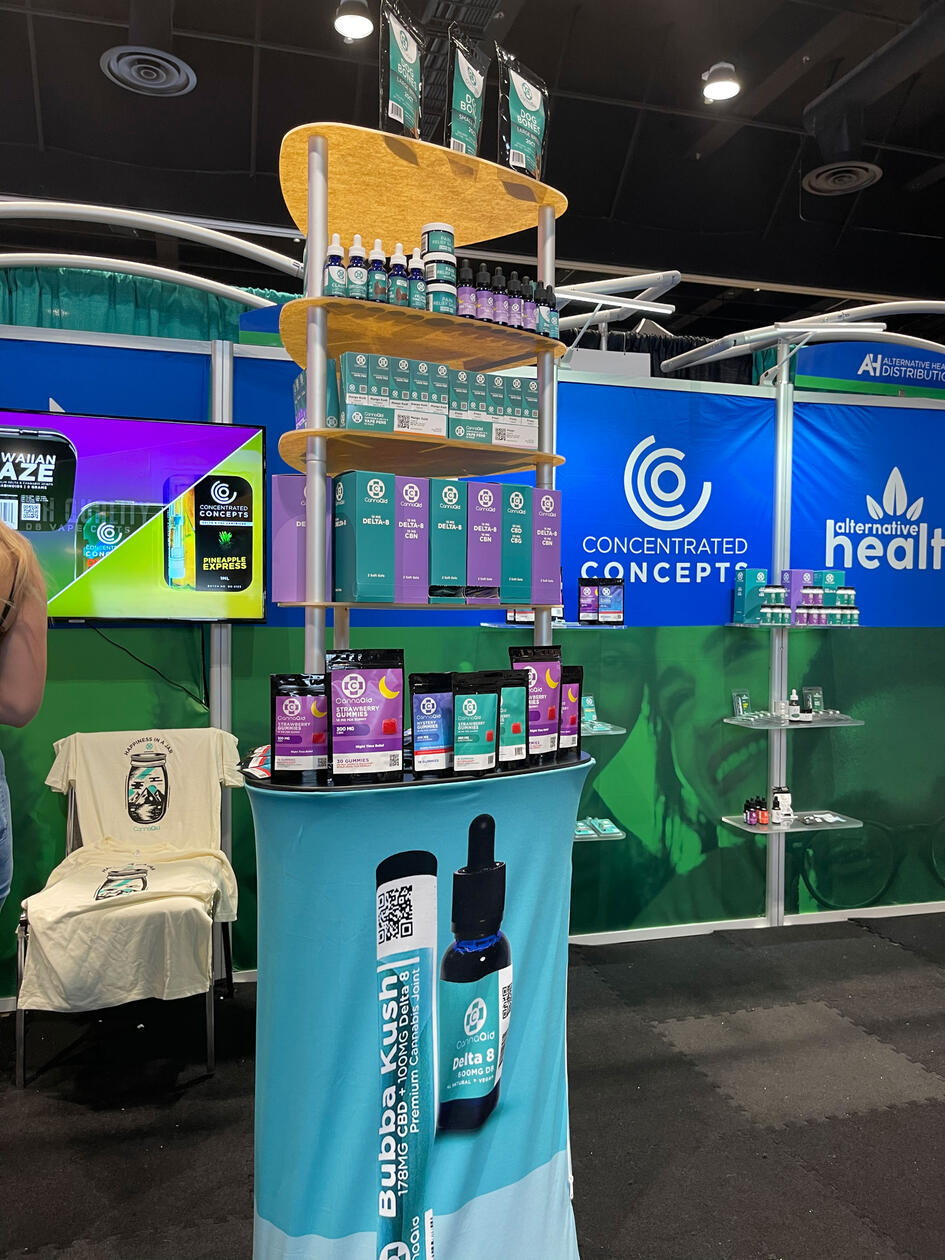 Alternative Health Trade Show Displays 1/3